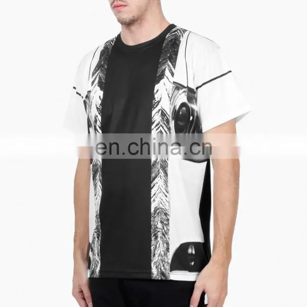 Mens Sublimation Printing T-shirts Short Sleeve Dri Fit t Shirts Dri Fit Sports t Shirt photo-3