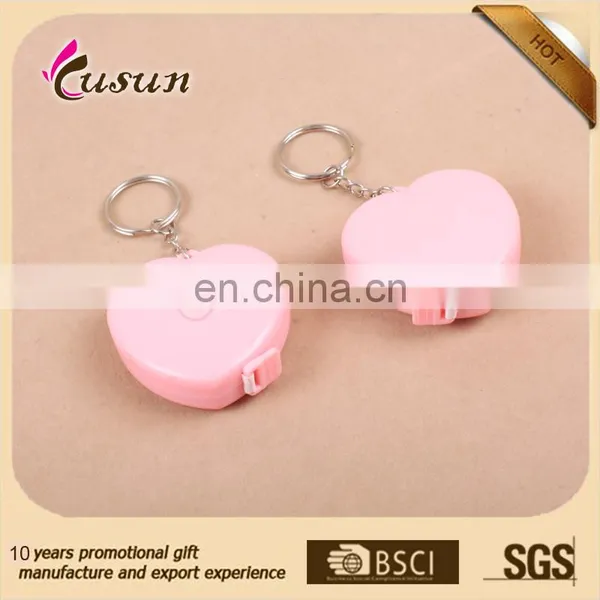Plastic Heart Shaped Great Material Custom Tailor Measure Tape photo-2