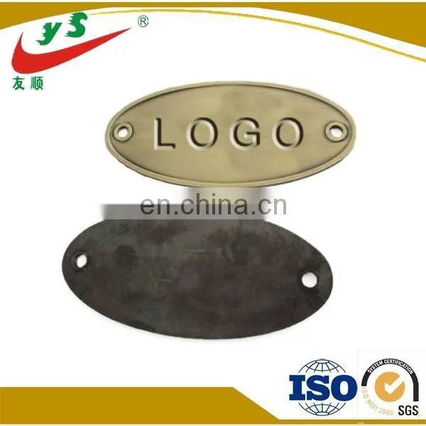 Bag Brands Label Plate Metal Name Tag for Luggage photo-4