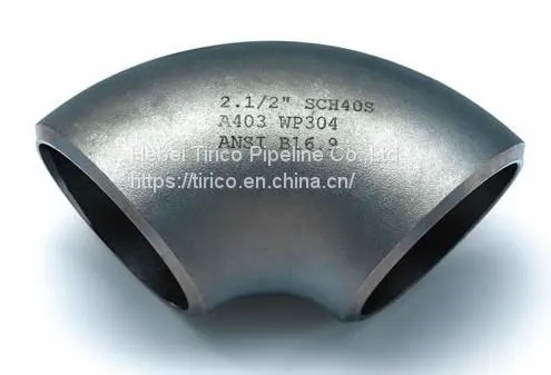 Ansi B16.9 Carbon Steel 90 Degree Pipe Elbow Factory photo-2