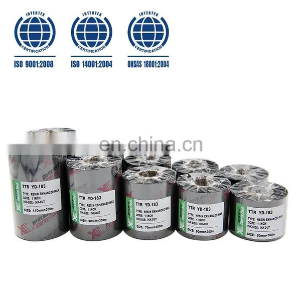 Thermal Transfer Ribbon for Print Barcode Ribbon 110mm*90m With 1/2 Inch Core photo-4