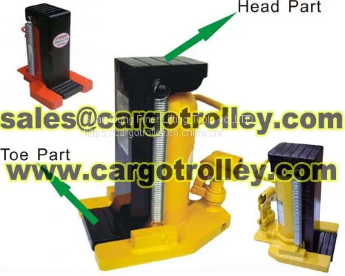 Hydraulic Toe Jack Operating Functions