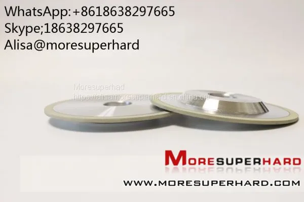 3A1 Ceramic Bonded Diamond Grinding Wheel Alisa@moresuperhard.com photo-5