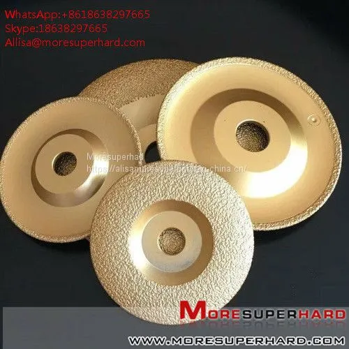 Vacuum Brazing Diamond Abrasive Disc Alisa@moresuperhard.com photo-4