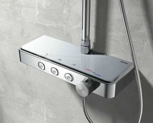 New Shower Sets IT-H011 Thermostatic Shower Panel With Bracket Foshan Factory Wholesale photo-2