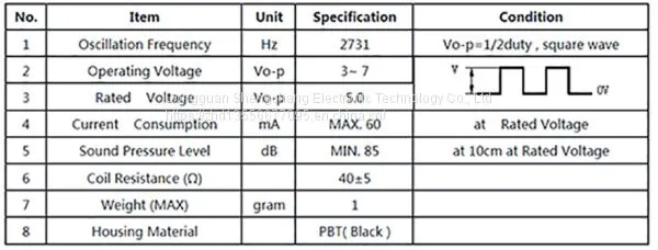 Electromagnetic Passive Buzzer Sc1254 photo-4