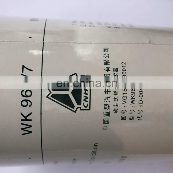 Diesel Engine Fuel Filter WK962-7 VG1560080012 for Sinotruk Heavy Truck photo-3