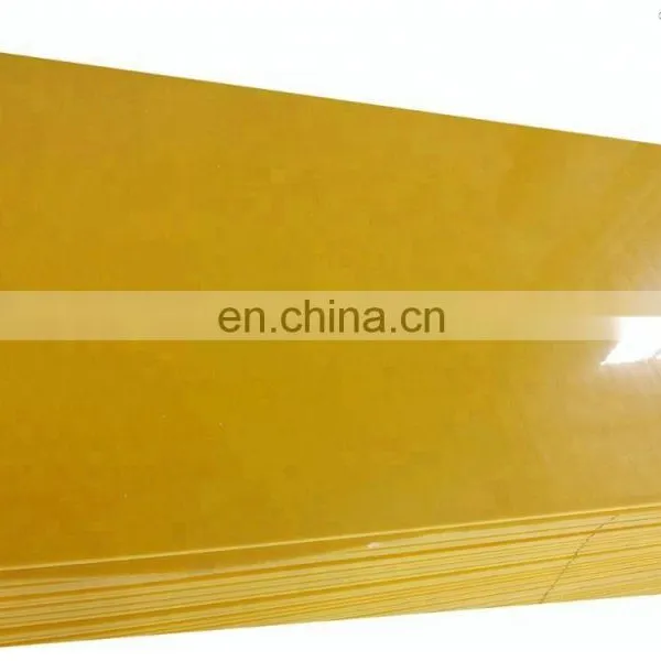 Yellow ColoAnti-UV Impact Resistance Low Temperature Thermoplastic Sheets Plastic Equipment Pad Plastic Sheeting for Water Tank photo-3