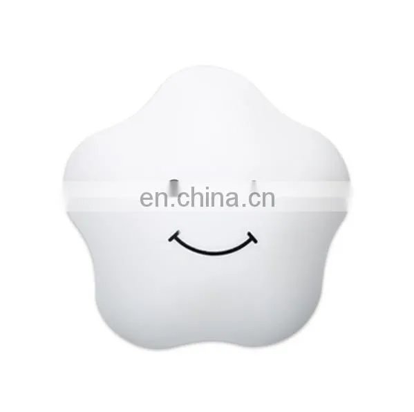 2020 Amazon New Idea Multicolor Lamp Light Cute Star Silicone Night Light for Kids photo-3