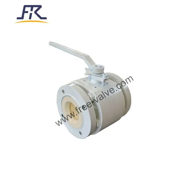 ASME B16.34 Ceramic Lined Ball Valve photo-3