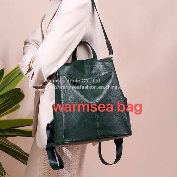 girls mini leather school bags  students backpacks college bag