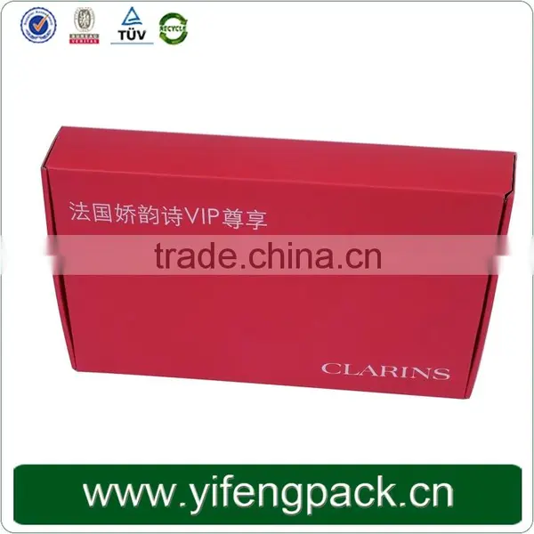 Corrugated Paper Carton Box/Red Corrugated Packaging Box photo-2