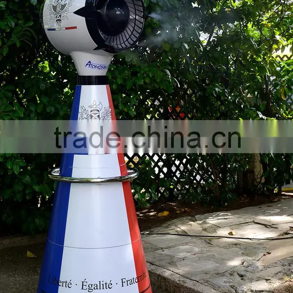 Larger Capacity Outdoor Electric Water Mist Fan With CE and SASO Certificate photo-3