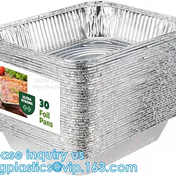 ALUMINIUM FOIL CONTAINER, FOIL ROLL WRAP, PARTYWARE, BAKEWARE, DINNERWARE, TABLEWARE, PARCHMENT PAPE photo-3