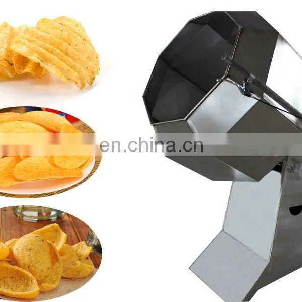Octagonal Mixer Snack Food Seasoning Machine Potato Chip Seasoning Machine. photo-4