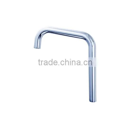 Dia. 24mm Brass Sink Mixer Swivel High Spout/ Brass 7 Shape Kitchen Spout/Brass Dia. 24mm Swivel High Tube Spout for Sink Mixer