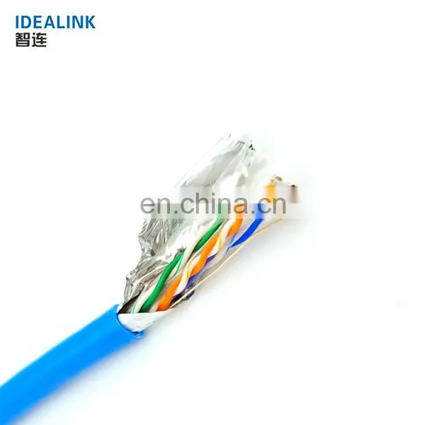 Free Sample Cheap 305m Ftp Utp Cat6 Ethernet Cable Coiled , 4 Pairs Indoor Network Ftp Cable photo-4