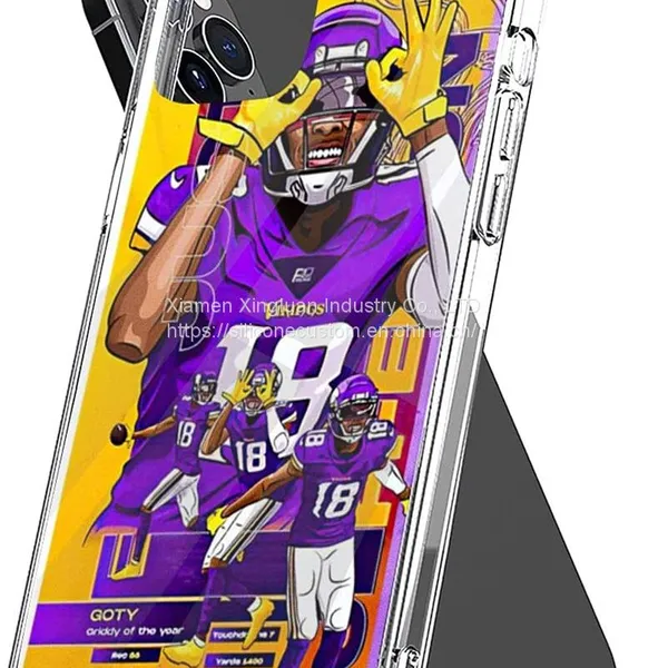 Wholesale IPhone Justin Shock Jefferson Accessories Phone Silicone Case photo-2