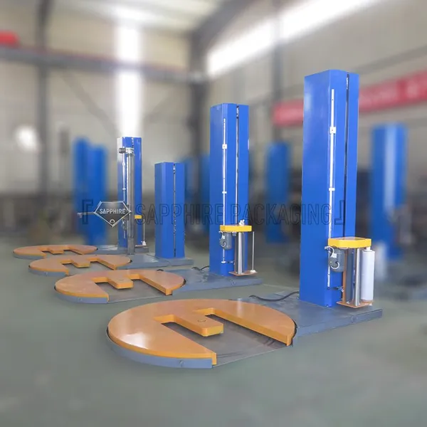 M Type Pallet Wrapper Machine Stretch Film Machine Can Load 500kg Pallet Wrapping Machine photo-2