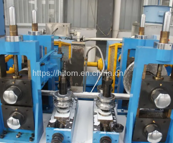 Black Tube Former Forming Machinery HF Square Pipe Forming Machine photo-5