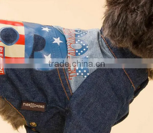 Cowboy Mix Color Dog Outfits Pet Dog Clothes for Teddy photo-4