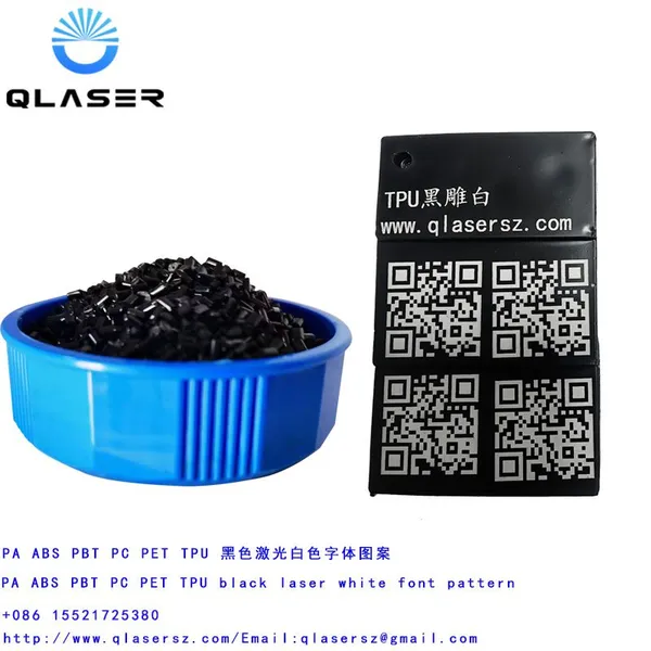 PA Black Engraving Gold Laser Engraving Masterbatch Laser Additives Plastic Additives photo-5