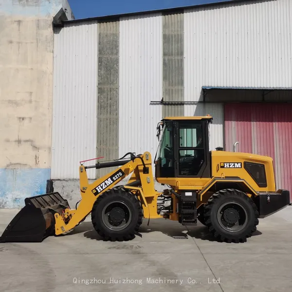 Hzm S270 CE/ ISO 2.7ton Cheap Price Diesel Engine Wheel Loader for Sale and Construction photo-2