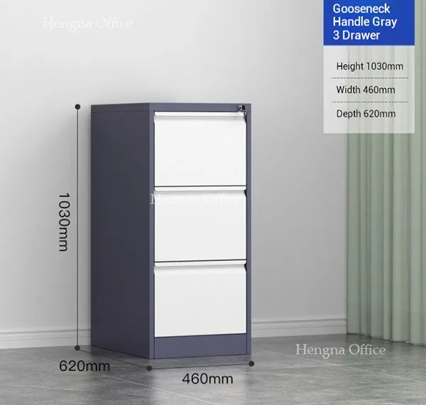 Space-saving Metal Card Storage Cabinet | 200 Folders Capacity per Drawer | Workshop & Office Use photo-2