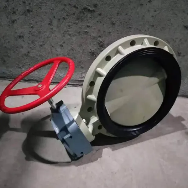 Industrial-grade Pph Manual Butterfly Valve, Industrial-grade Manual Butterfly Valve photo-2