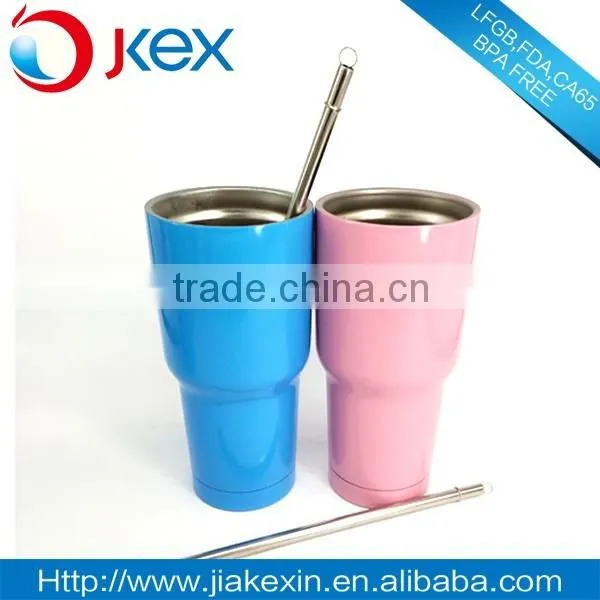 20oz/24oz/30oz New Style Popular Double Wall Vacuum Flask With Plastic Cover