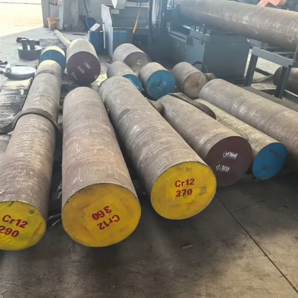 CR12MOV Alloy Tool Steel Round Bar - Cold Drawn, Semi-Round Bar, Custom Cutting, Factory Direct Shipment