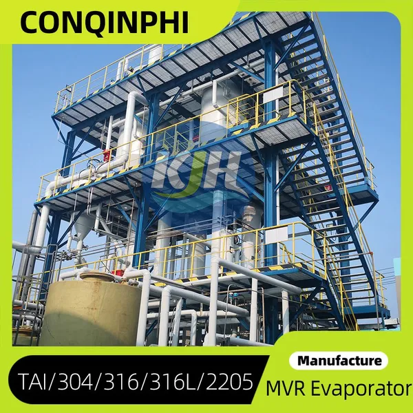 316L Stainless Steel Multi-effect Evaporator With Automatic CIP photo-2