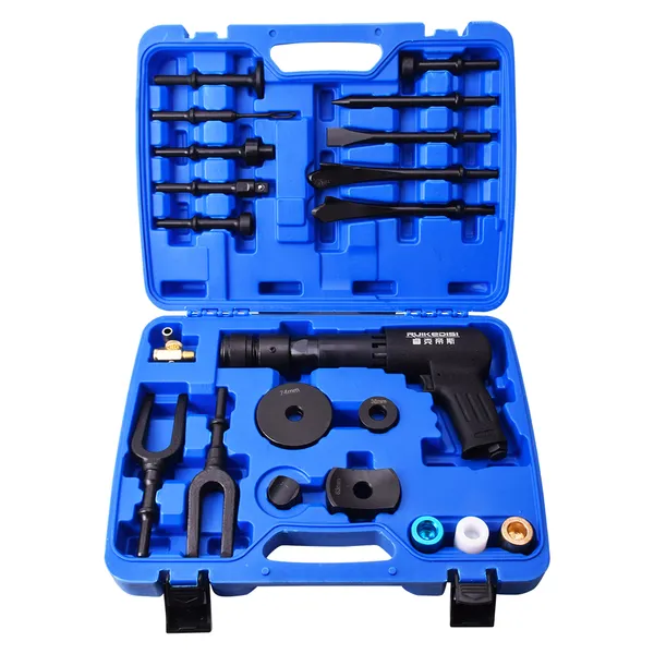 Pneumatic Concrete Breaker Ball Joint Remover Flat Point Chisel Plane Air Hammer