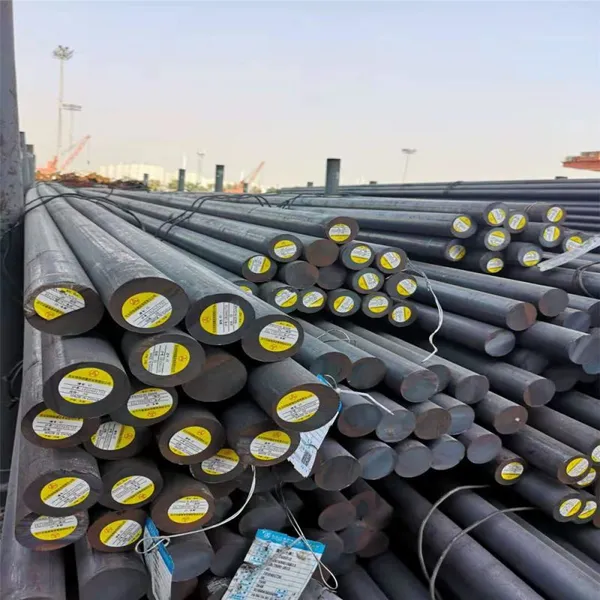 SAE1045 CK45 En8 Hot Rolled Carbon Steel Round Bars With Cutting Service Factory Best Price photo-5