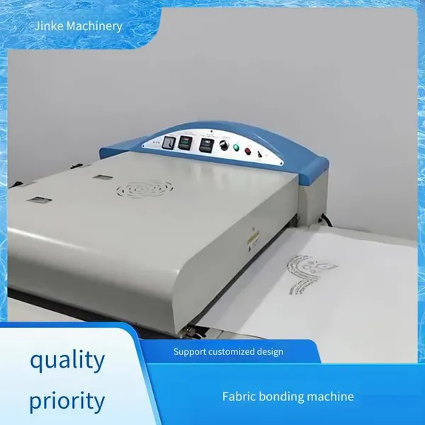 Jinke Machinery Clothing Factory Adhesive Labeling Machine With High Energy Utilization Rate, Simple Operation and Easy to Use