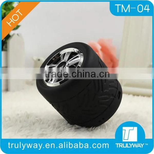 Christmas Offer Wheel Rolling Design Bluetooth Speaker photo-5