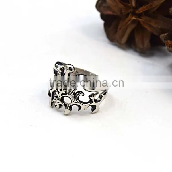New Stainless Steel Jewelry Rings Titanium Silver 316l Stainless Steel Rings Supplier's Choice photo-4