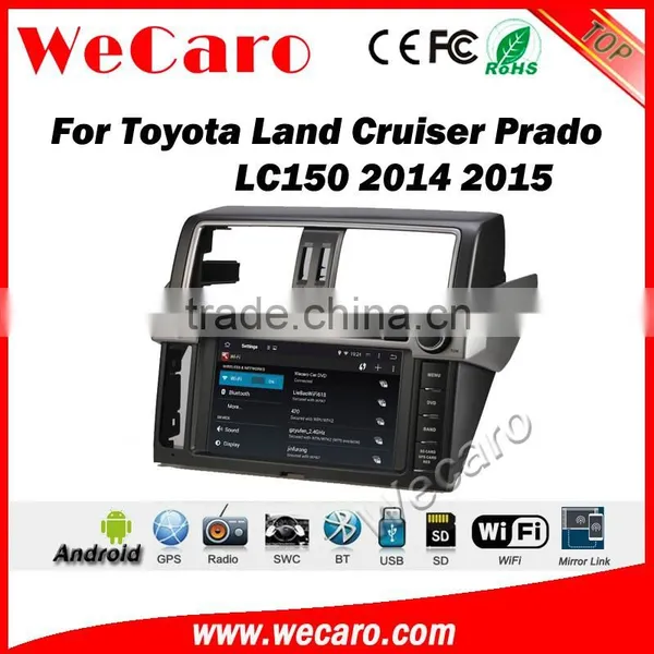 Wecaro WC-TP9007 Android 5.1.1 Car Dvd Player Toyota Prado 2014 2015 2016 Car Gps Navigation System Multimedia Radio Audio photo-6
