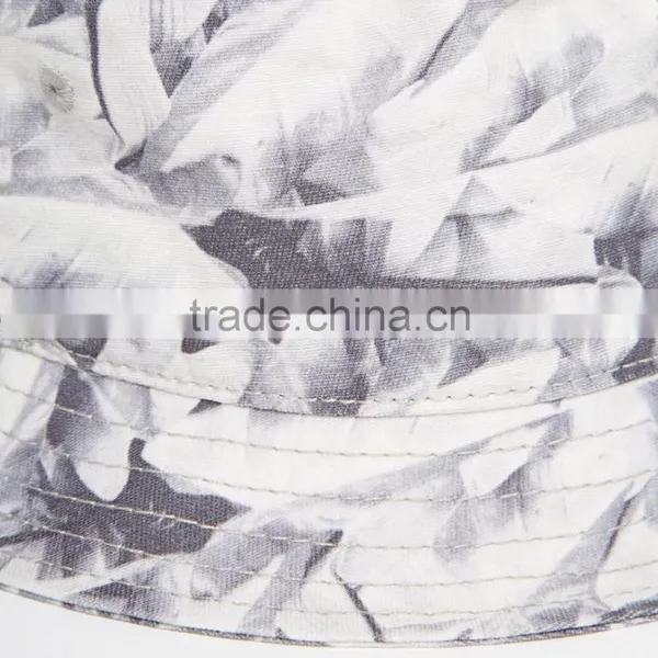 Wholesale Pure Cotton Short Brim Promotional Bucket Hat photo-4