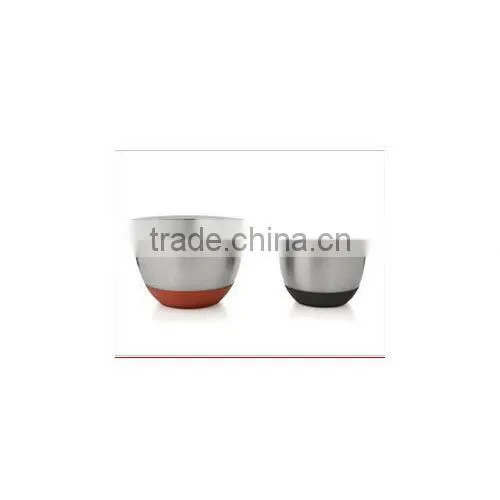 Stainless Bowl With Antiskid Base