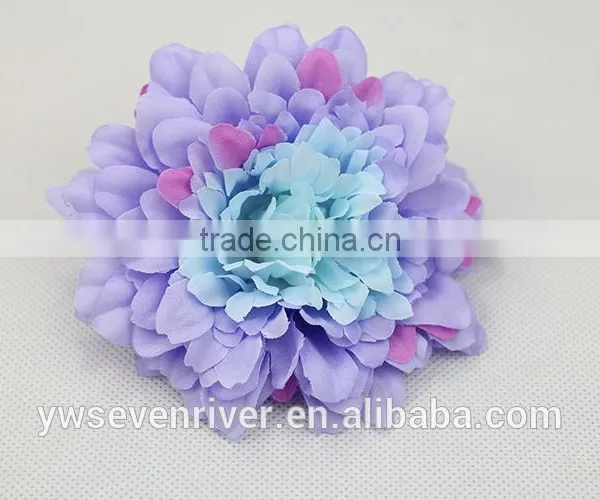 Simulation Qianceng Chrysanthemum Chrysanthemum 10 Centimeters Flower Heads Flower DIY Hair Accessory Bag Hat Shoes Decorative f