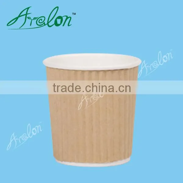 4oz Paper Cup Small Coffee Cup 4oz Ripple Paper Cup photo-2