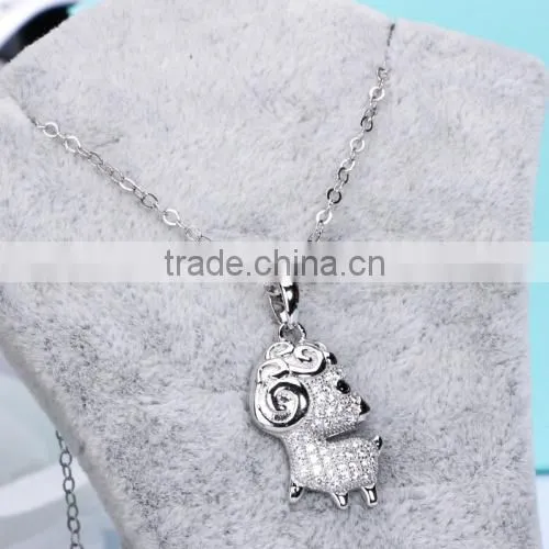 Hot Sale 925 Sterling Silver Clasp Necklace Made in China