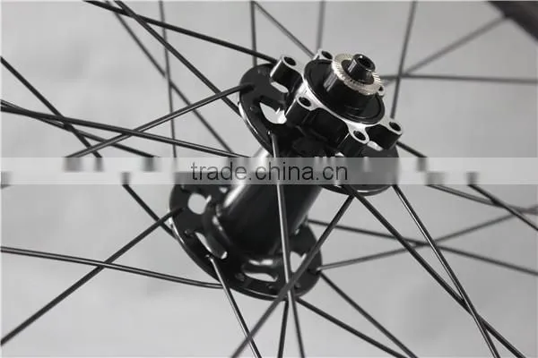 Carbon Wheels 3K-matt Road Bike Wheelset Powerway M71 Hubs Bike Wheels 50-TL photo-5