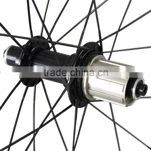 2016 OEM Chinese Cheap 86mm Clincher Newest U Shape 27mm Wide 700c Carbon Road Bike Wheels Quality Choice photo-5