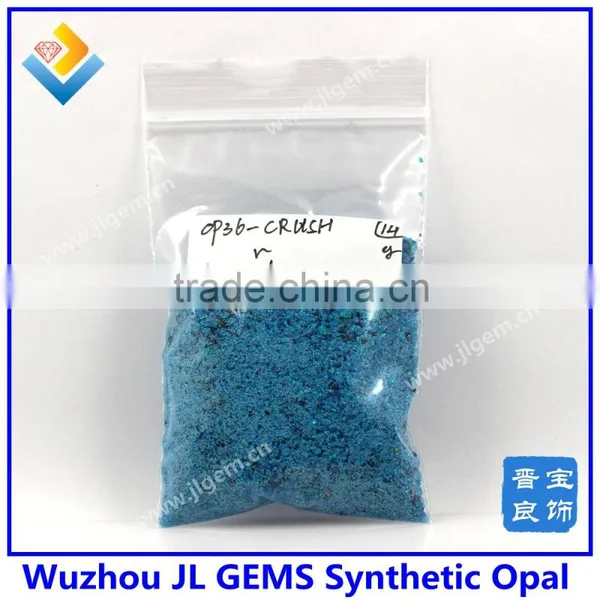 Fashion Created Opal Machine Crush Beads Synthetic Opalc Crush Opal Crush photo-3