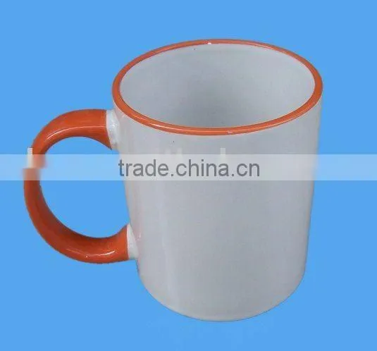 Red Side Mark Mug