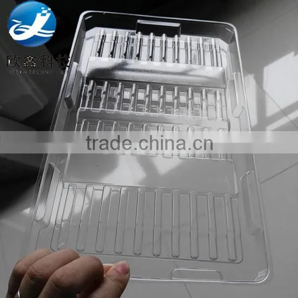 Vacuum Forming Thick Blister Clear Plastic Cover/clamshell PVC Tray photo-3