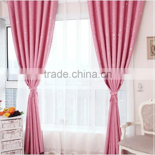 High Quality Hot Selling Curtain Fabric New Design Polyester Curtain photo-3