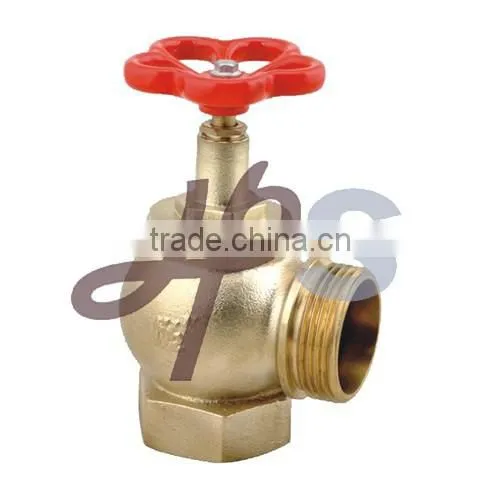 Brass Fire Hose Valve Stock photo-3